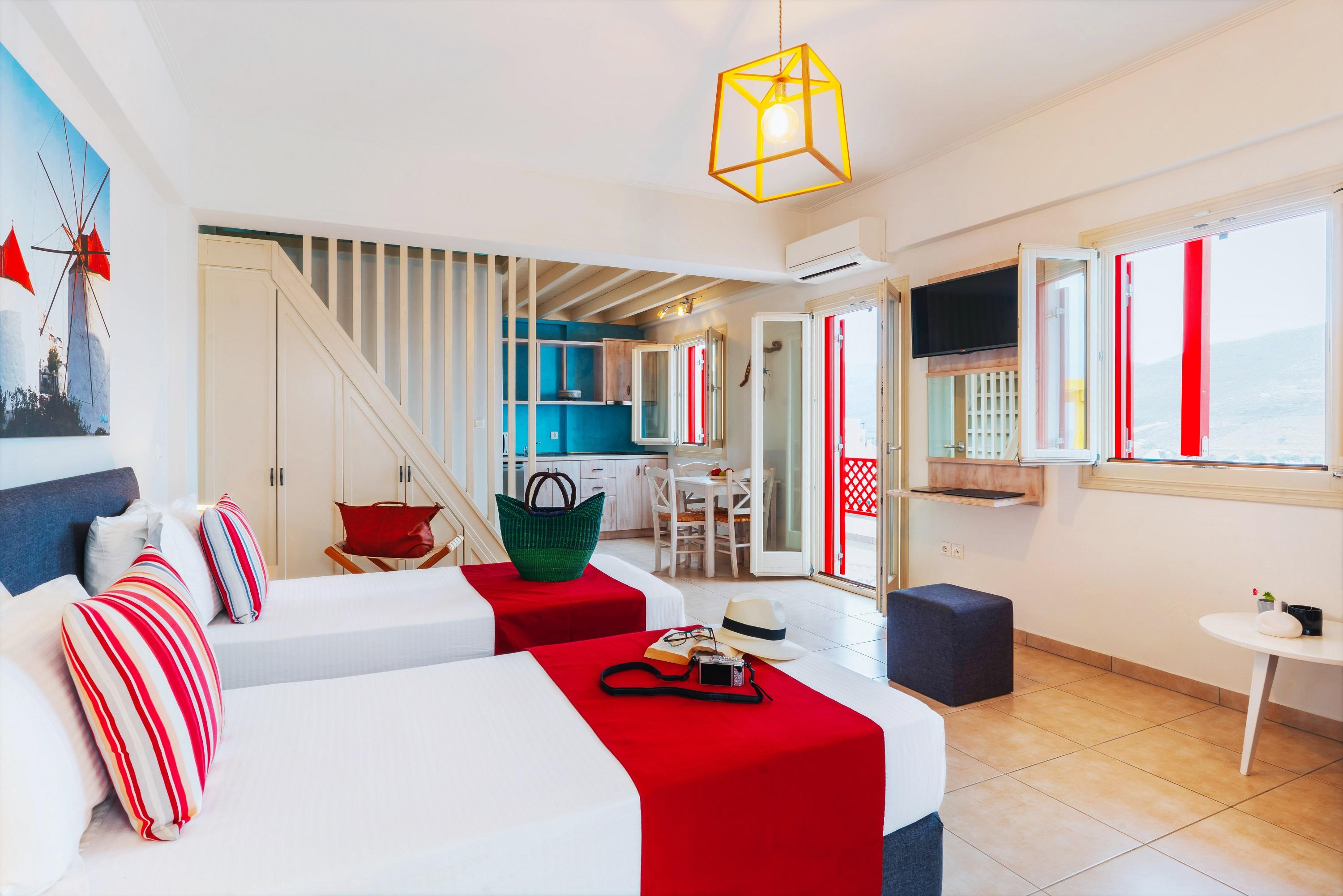 Aelia Apartments & Suites Livadi  Bagian luar foto