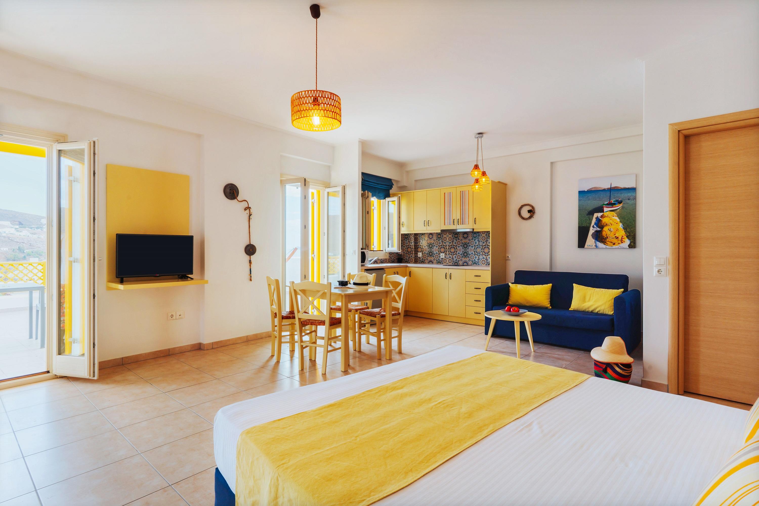 Aelia Apartments & Suites Livadi  Bagian luar foto